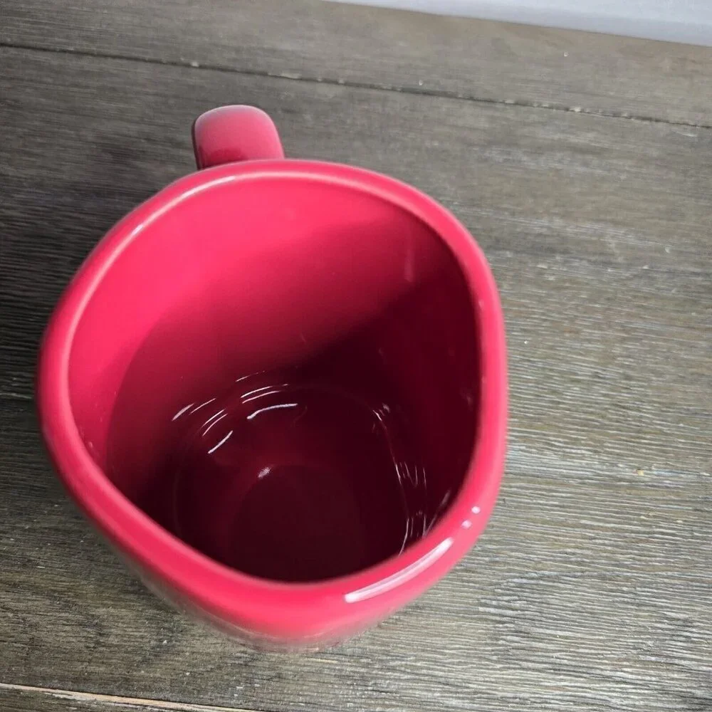 NWT Rae Dunn Artisan Better Together Valentine's Day Heart Topper Red Mug